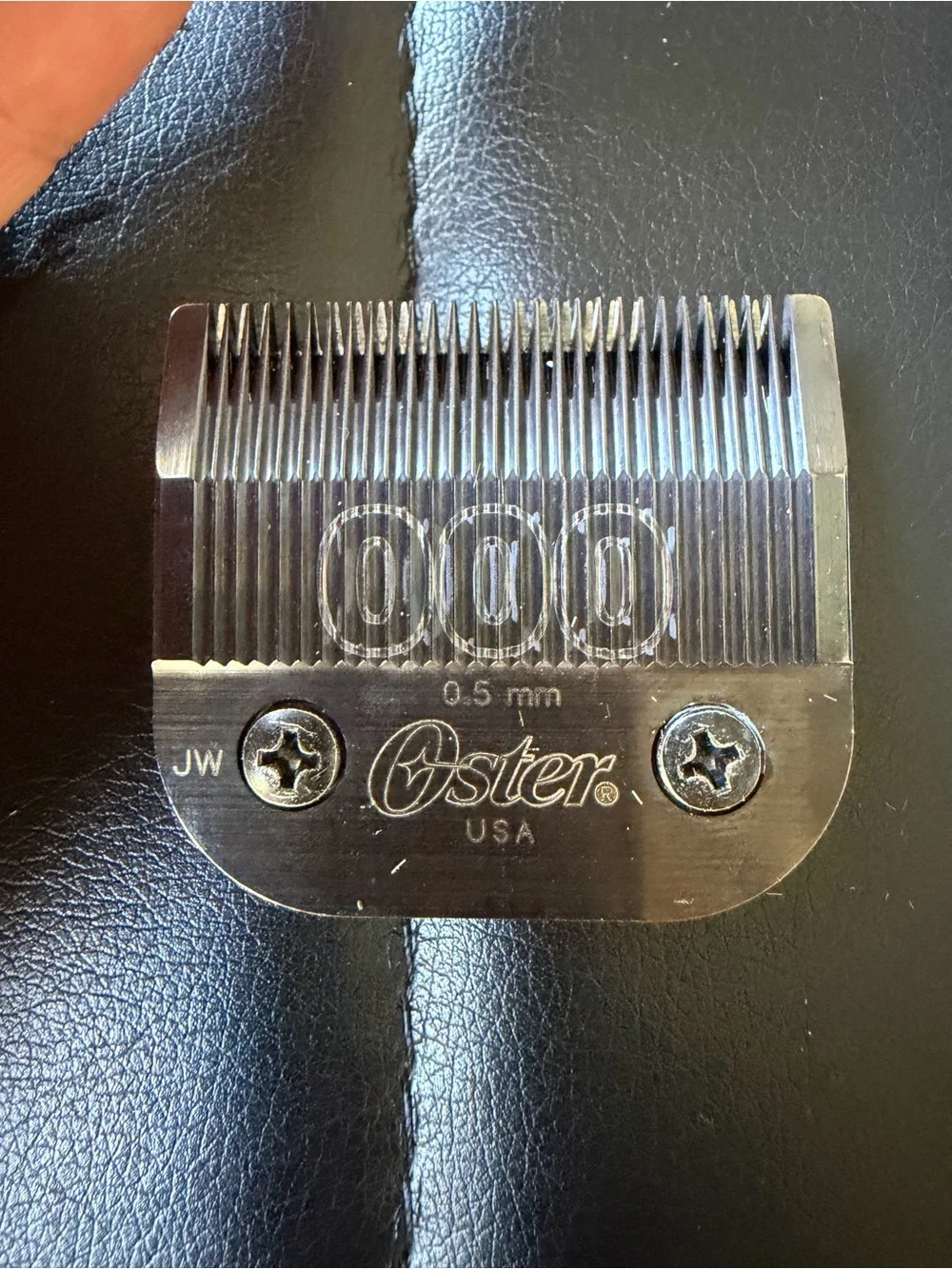 Oster 76 Detachable Clipper Blade Lot 000 0A 2.4mm Barber Grooming